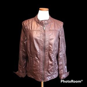 J2 by Jou Jou Faux Leather Jacket